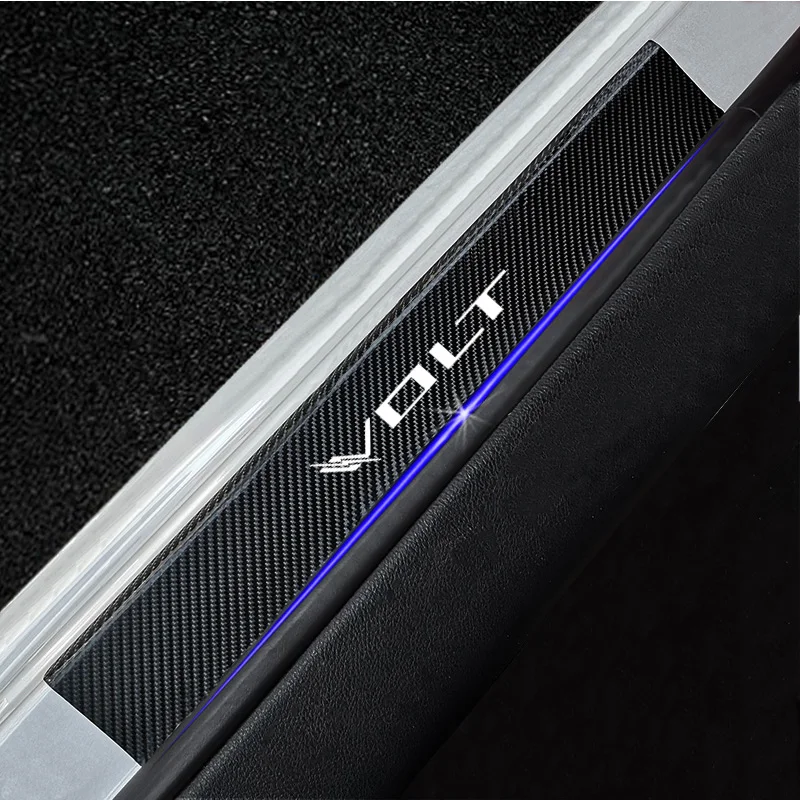 Защитный кожух для Chevrolet Volt Carbon волоконные наклейки защита от царапин на пороги