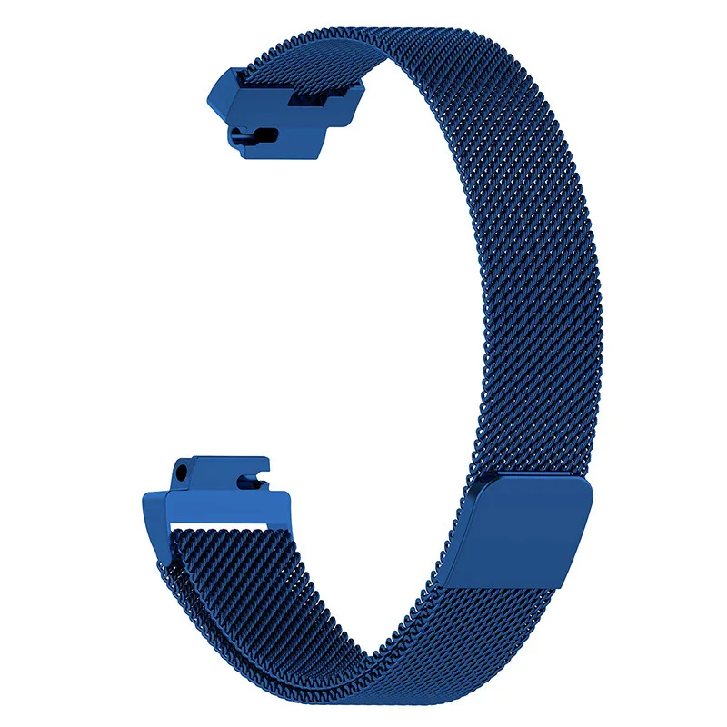 Замена браслета для Fitbit Inspire HR Milanese магнитный металлический сетчатый ремень из