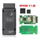 Считыватель кодов OPCOM V5 OBD 2 для Opel OP COM, автомобильный диагностический сканер, автомобильный инструмент с PIC18F458