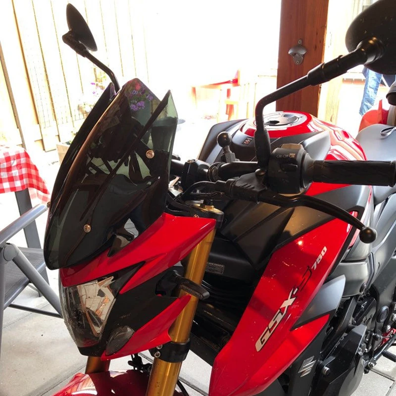 Экран ветрового стекла для Suzuki GSX-S750 экран с кронштейном GSXS750 GSX-S GSXS 750 2017 2018 2019