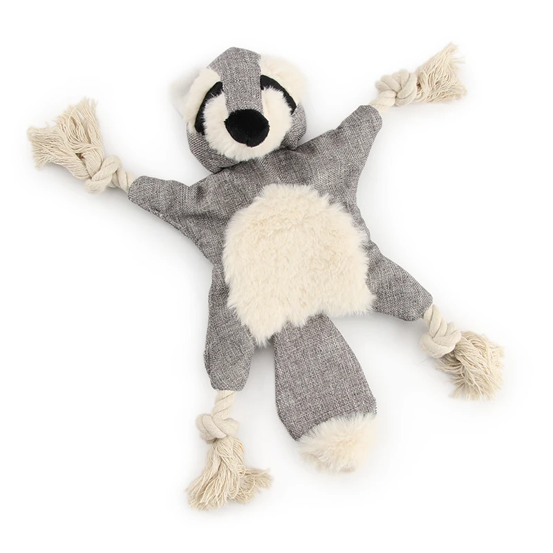 Мягкая Плюшевая веревка игрушка для домашних животных милая плюшевая со