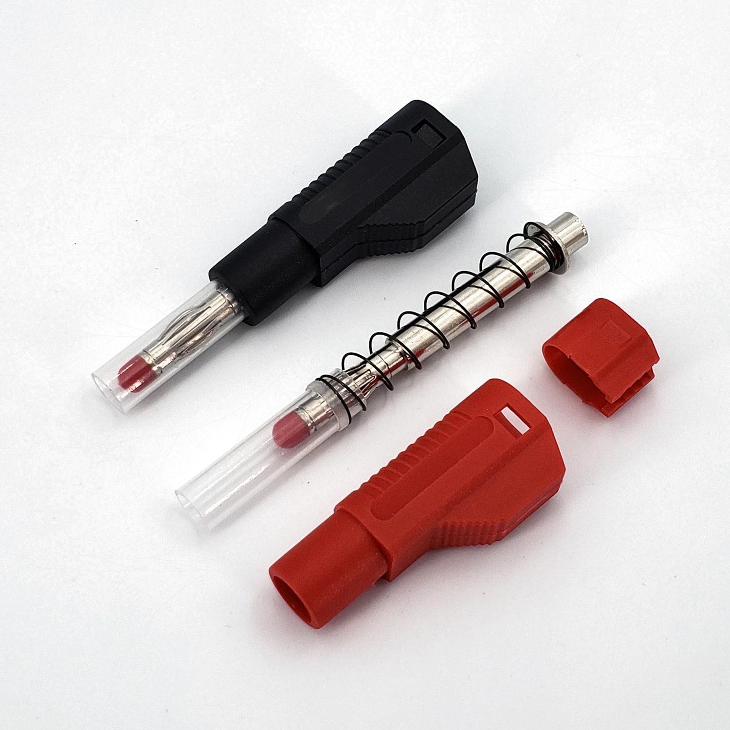 10 шт. 4 мм Выдвижная трубка Штабелируемый разъем типа банан для припоя |