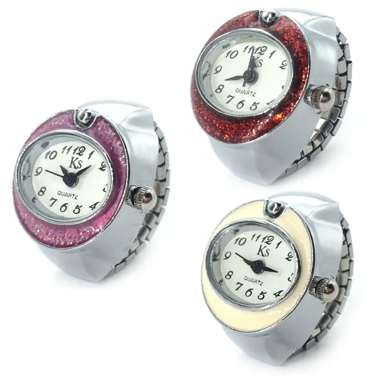 

Simple ring watch gift for men and women best selling quartz Ring watch