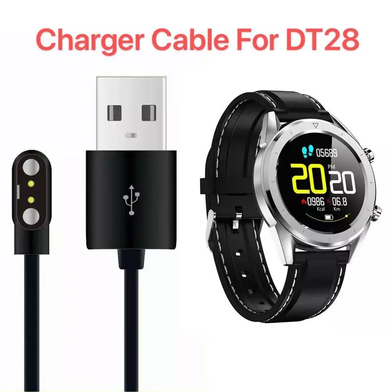 DT78 DT68 DT28 SmartWatch зарядное устройство 2Pin магнитное ing line 100% оригинальный умный