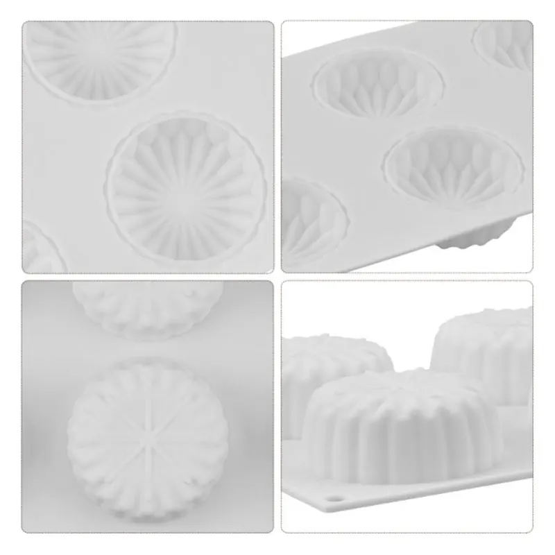 6 Полость вокруг и рисунком в виде птичек оригами силиконовая форма для выпечки