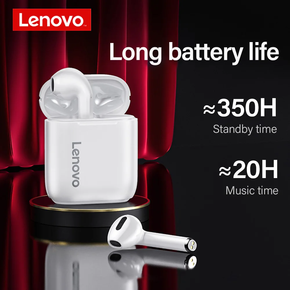 Оригинальные беспроводные наушники Lenovo LP2 TWS Bluetooth 5 0 Двойные стерео басы