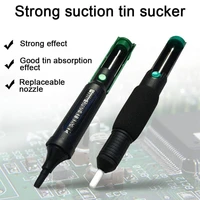 plastic powerful desoldering pump suction tin vacuum soldering iron desolder gun soldering sucker pen removal hand welding tools