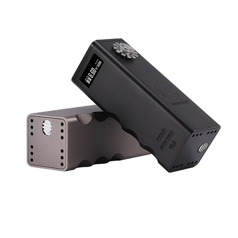 

Original Steam Crave Titan PWM Box Mod V1.5 Power by 18650 Battery E Cigarette 510 Thread 300W Vape Kit VS HADRON/Gen