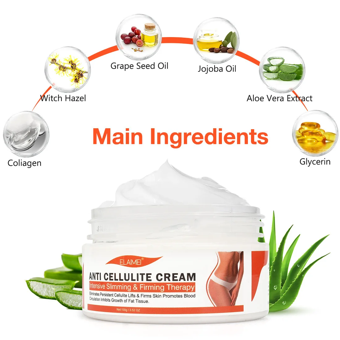 

Elaiemei Anti Orange Peel and Fat Burning Cream Hot sale