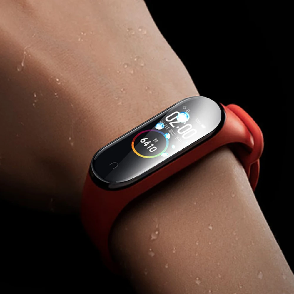 Стекло для Xiaomi Mi Band 4 3 Защитная пленка экрана NFC аксессуары смарт браслета