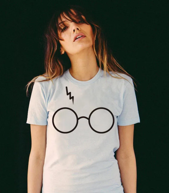 Хлопковые свободные топы Пляжная футболка для отдыха со стеклянным узором