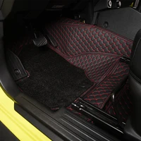 lhd car floor foot mats wire pads for suzuki jimny jb64 jb74 double layer custom styling accessories
