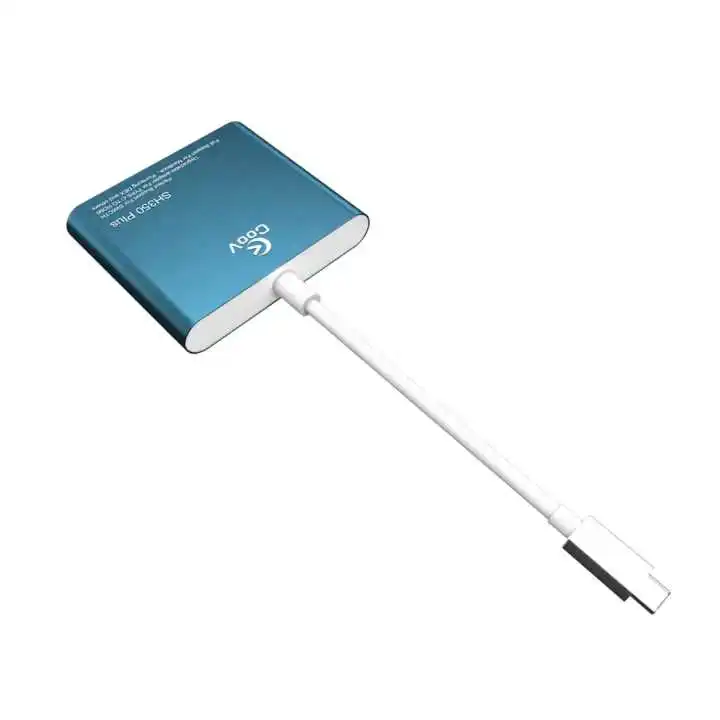 

5pcs Latest for COOV SH350 plus screening HDMI converter portable TV base with USB TYPE-C connector for nintendo switch console