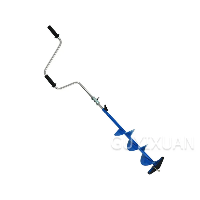 Ручная дрель для льда плоский нож/трапециевидная головка ледяная ледокол зимние