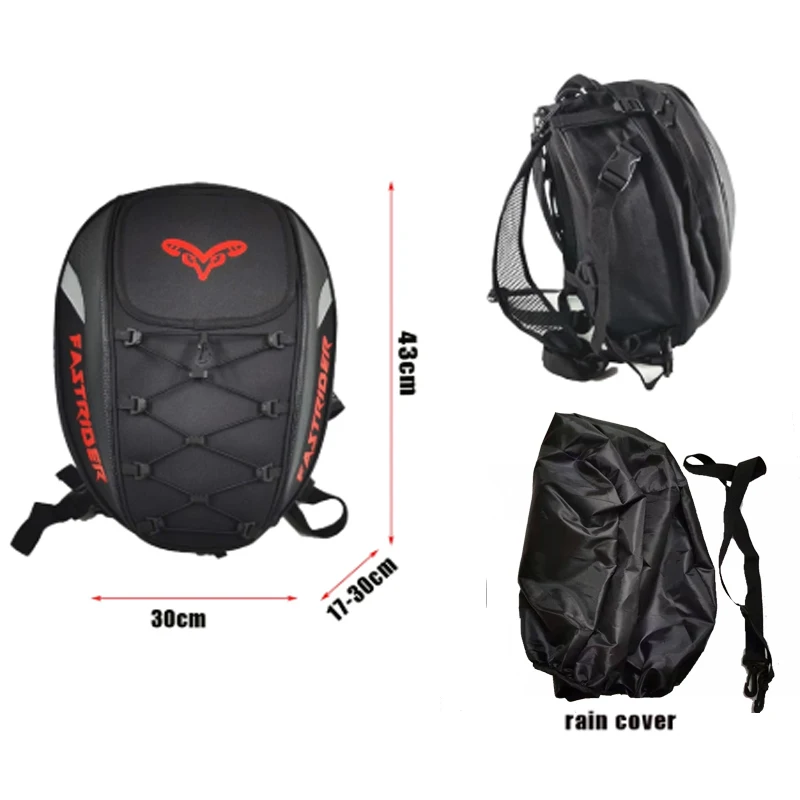 Новинка 2021 мотоциклетный рюкзак из углеродного волокна сумка для верховой езды