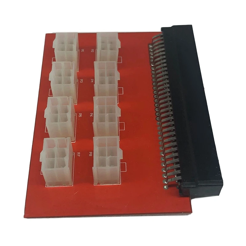 

PCI-E 8X6Pin Power Splitter Adapter 1200W Mining Power Supply Graphics Card Power Adapter Card