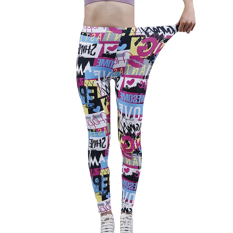Фото CHSDCSI Hot Summer Fitness Legging New Women Push Up Leggins Floral Printed Elastic High Waist Pants Drop Shipping Женская одежда CHSDCSI Hot Summer Fitness Legging New Women Push Up Leggins Floral Printed Elastic High Waist Pants Drop Shipping Женская одежда