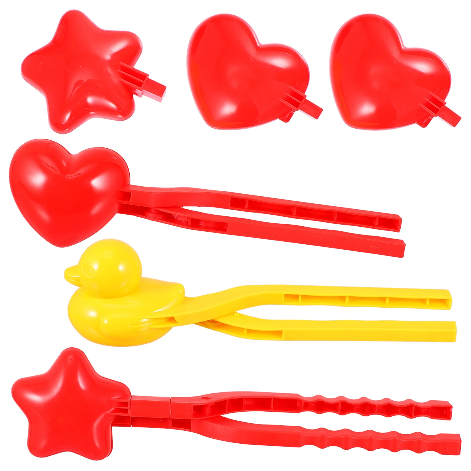 

3Pcs Creative Outdoor Snowball Plaything Snowball Maker Tool Snowball Clips