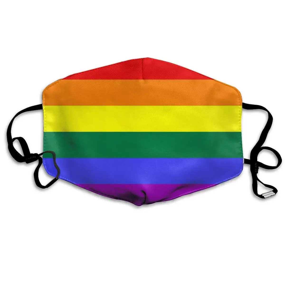 

Маска для рта с радужным принтом флага многоразовая моющаяся дышащая Ветрозащитная маска для рта для кемпинга и бега