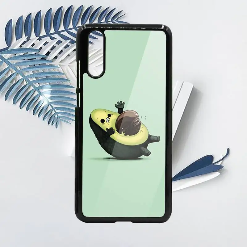 

Fruit Avocado funny lovely Phone Case For Samsung galaxy S note 8 9 20 10 e lite2019 plus pro ultra Hard PC
