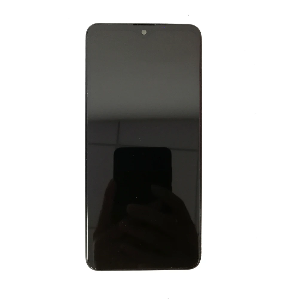 Pantalla LCD con marco para m&oacute;vil, montaje de digitalizador con Panel t&aacute;ctil para LG K50S, LMX540HM, LM-X540, LM-X540BMW, MX540BMW-1