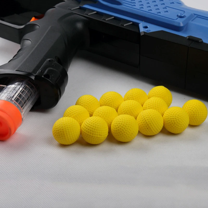

1 x Soft elastic ball Approx 2.3cm Shooting Bullet Round Paintball Hunting Soft Accessories EVA Refilled Ball Universal Z6H7