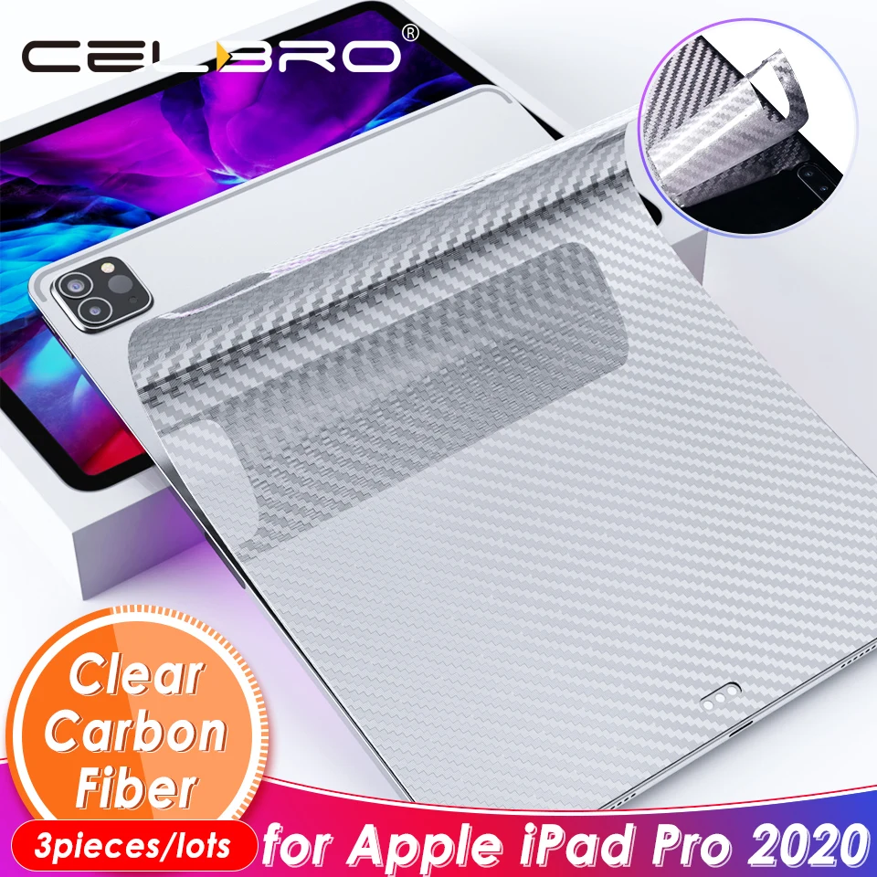 2 шт. защитная пленка из углеродного волокна для Apple Ipad 11 дюймов 2020 3D 12 9 11/12