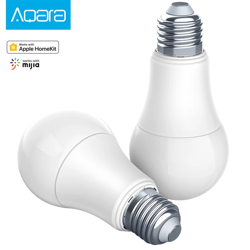 Aqara светодиодный смарт лампочка 9 Вт E27 Светодиодный светильник Zigbee беспроводное
