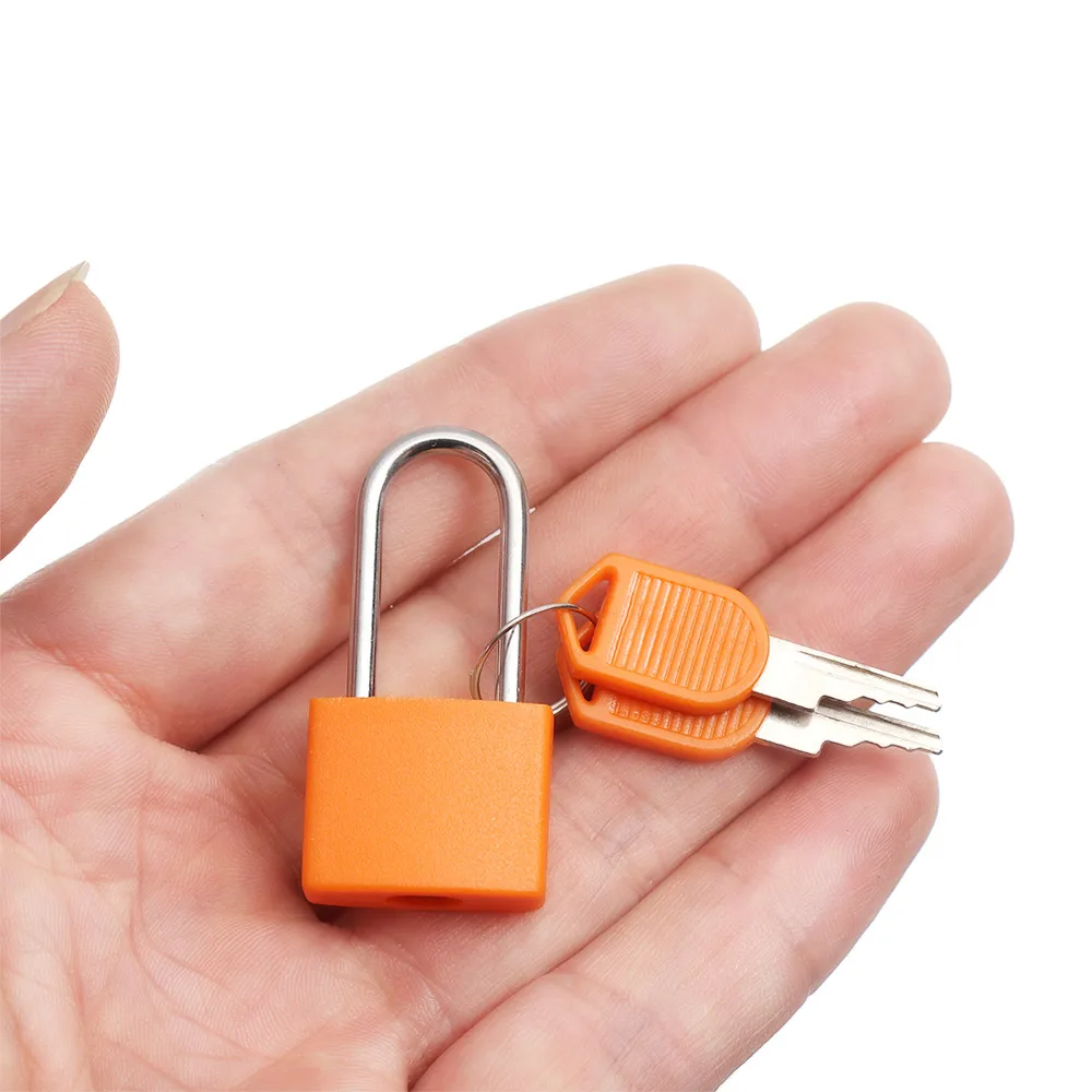 Mini Strong Steel Padlock Travel Luggage Tiny Suitcase Lock with 2 Keys Diary padlock Protector Security Tool | Обустройство дома