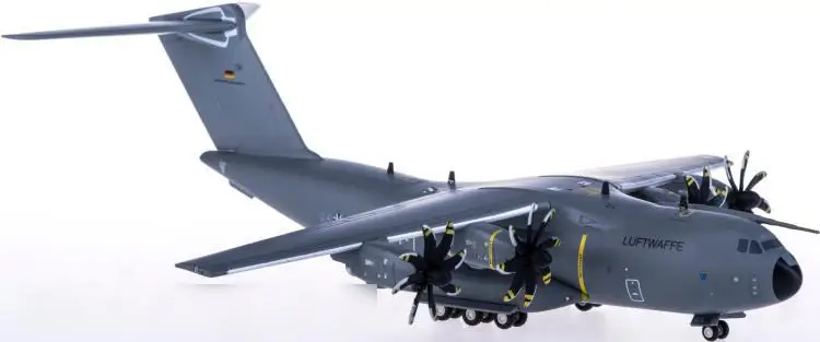 Herpa Wings Германия Luftwaffe Airbus A400M LTG62 воздушный транспорт крыло 62 54-08 1/200 литой самолет
