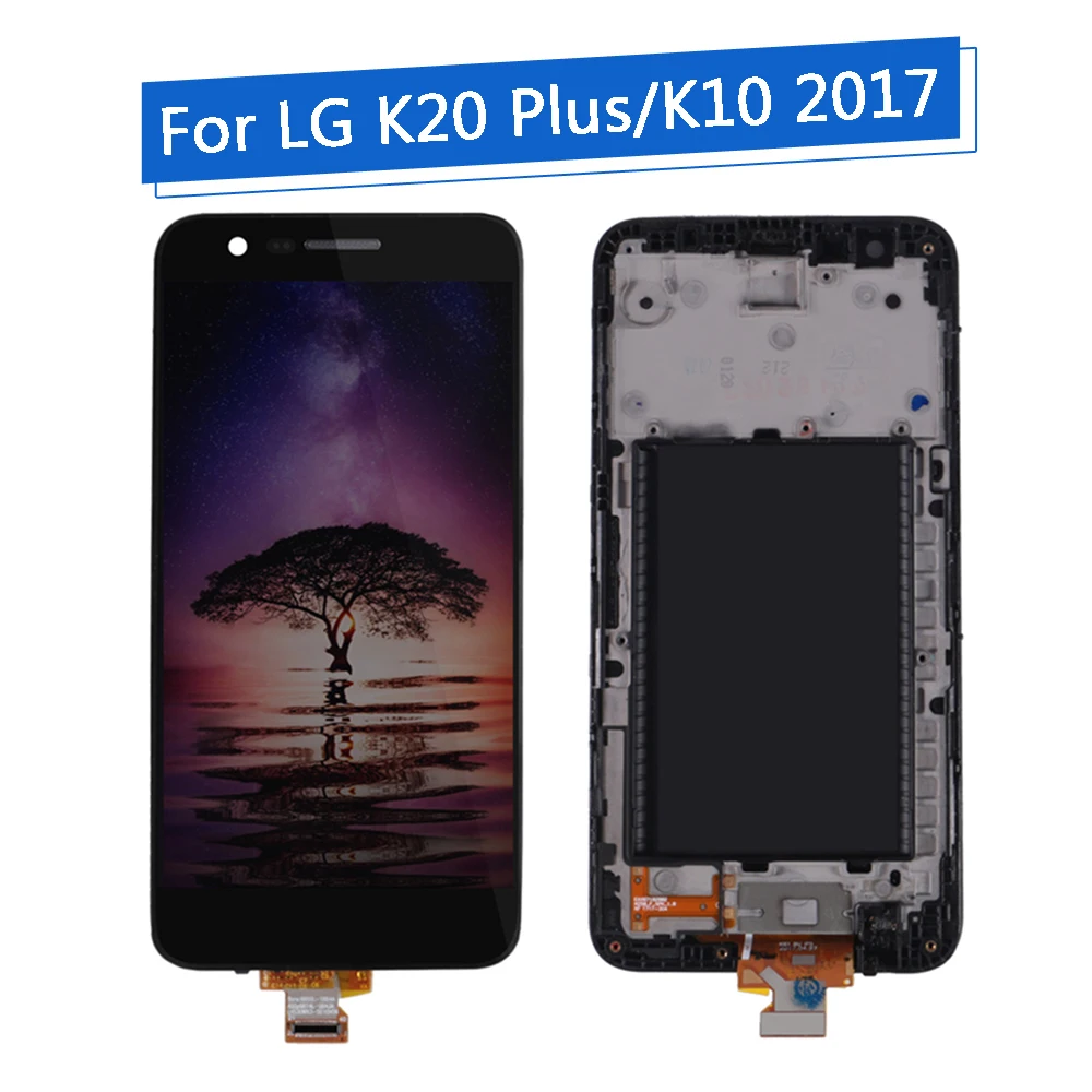5 3 дюймовый ЖК дисплей для LG K20 Plus 1280x720 с сенсорным экраном K10 2017 цифровой M250 M250N