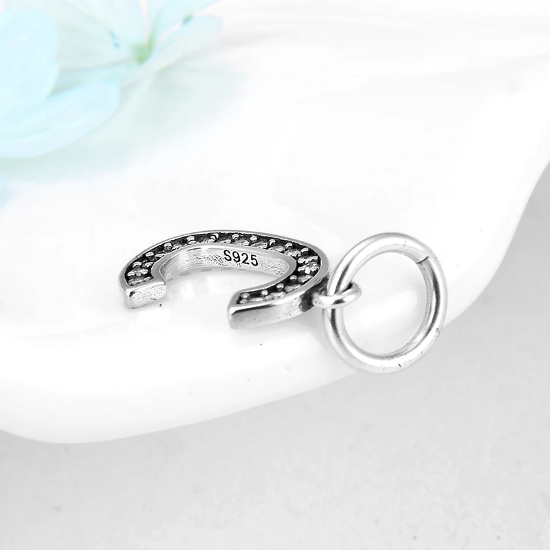 Модные бусины с буквами алфавита C из стерлингового серебра 925 пробы подходят к