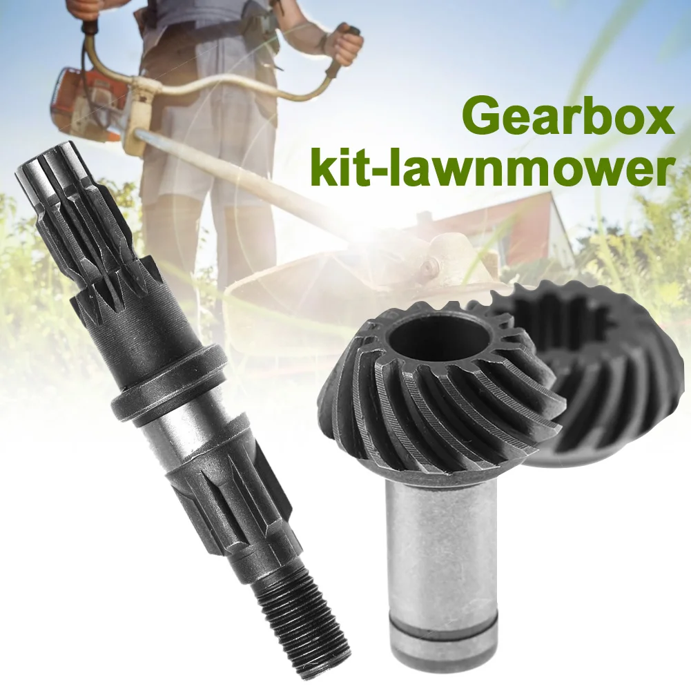 Universal 9 Teeth Gear Set Power Tool Parts For Brush Cutter Carbon Steel Yard Replacement Grass Trimmer Accessories Forestry |