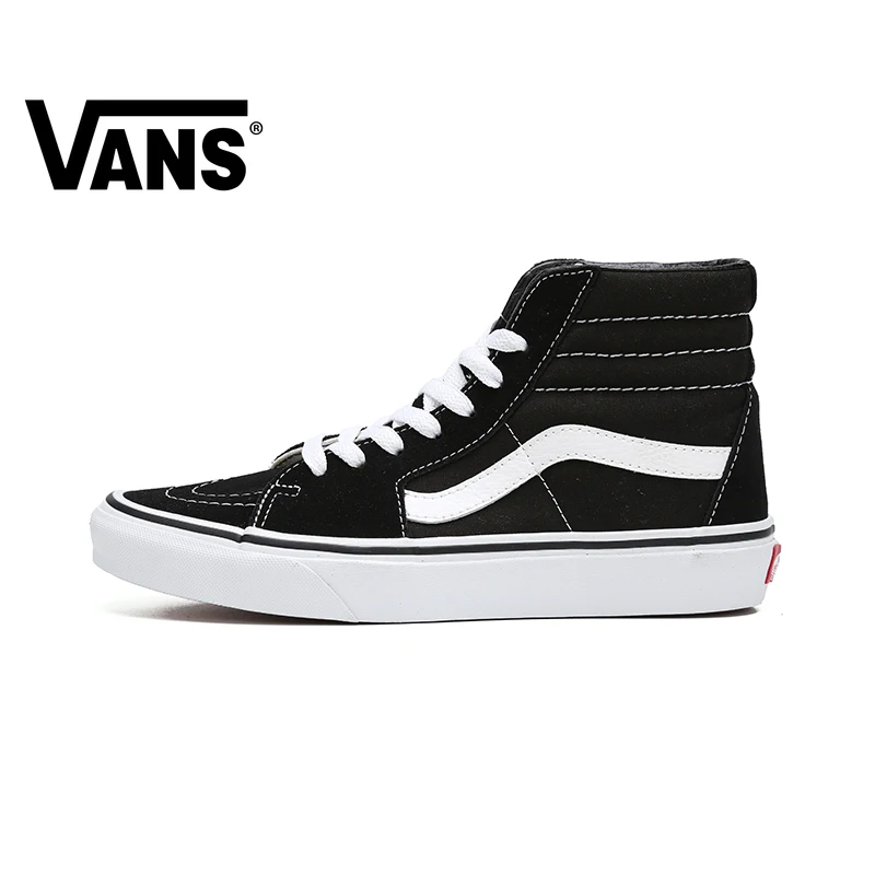 VANS SK8 HI обувь для скейтбординга унисекс классические черные высокие Удобные