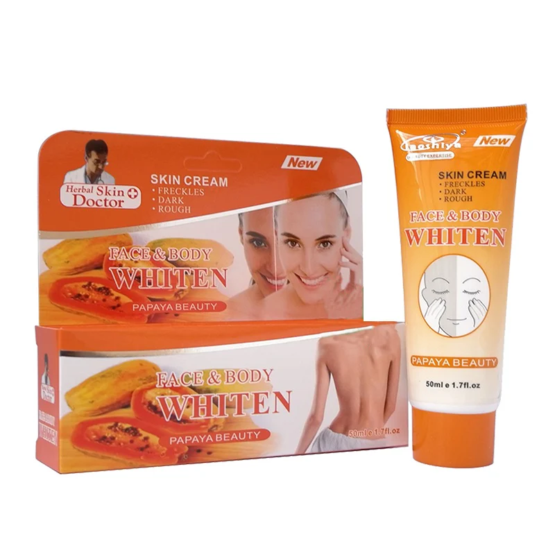 Laoshiya Whitening Papaya Beauty Cream for Dark Skin Armpit Knee Lightening Bikini Underarm Inner Thigh 50ml |