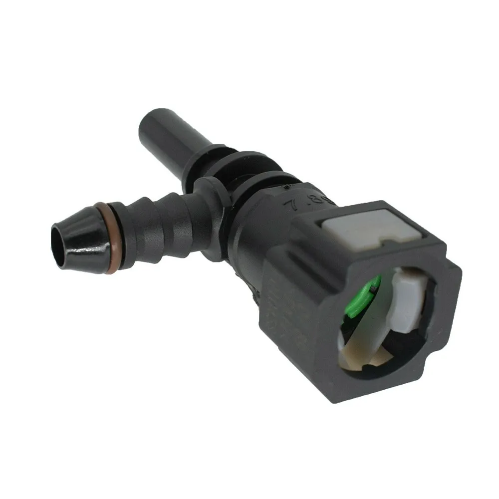 

7.89 ID6 Auto Car Fuel Line Bundy Tee Hose Coupler Nylon Motorcycle Hose Coupler Quick Release Connect Connector Car Accessories