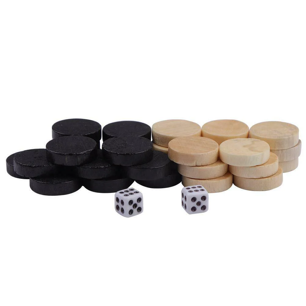 32 шт. шашки портативная настольная игра путешествия шахматы штук клуб нарды Дети