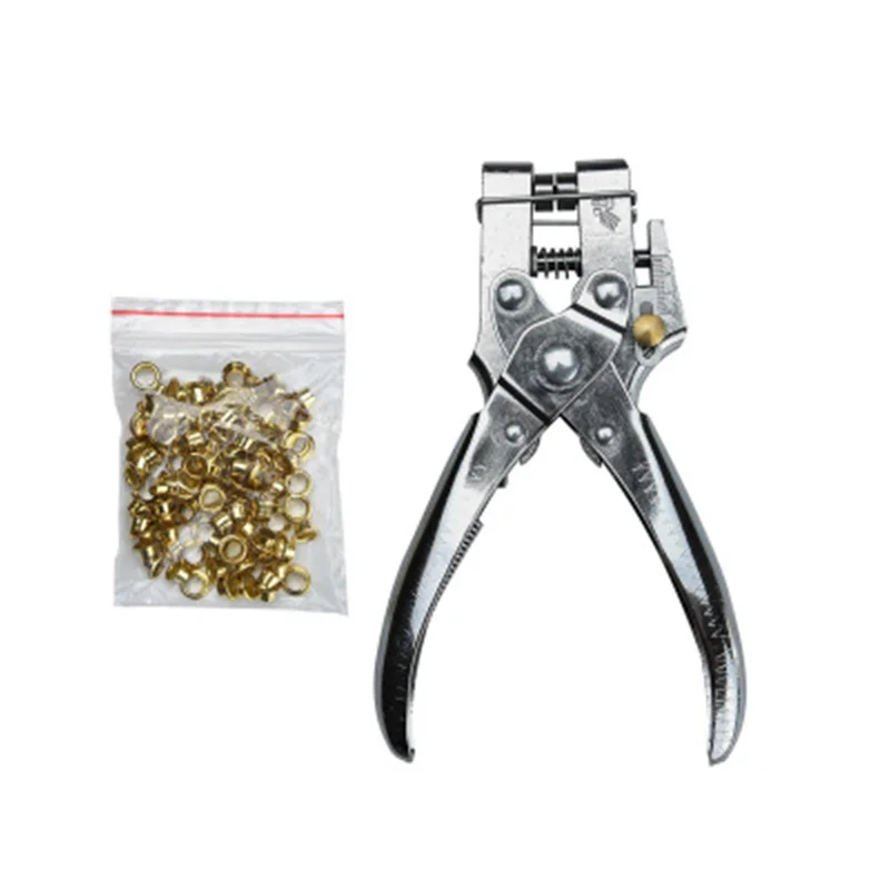 Многофункциональный отверстие настройки плоскогубцы ткань удар пуговица с