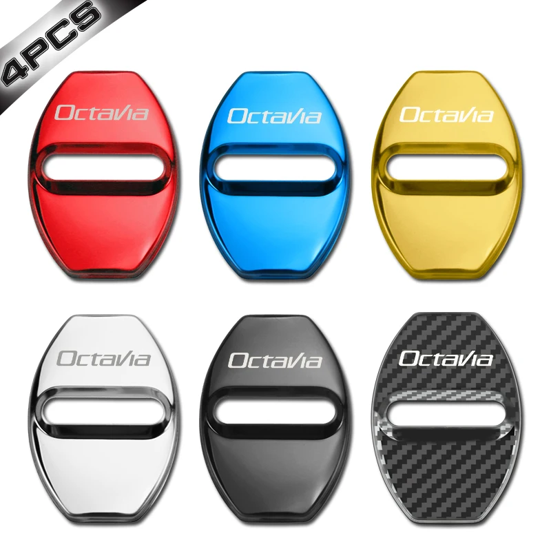 4 шт./компл. женские защитные крышки из нержавеющей стали для Skoda Kodiaq Octavia Yeti Rapid Superb