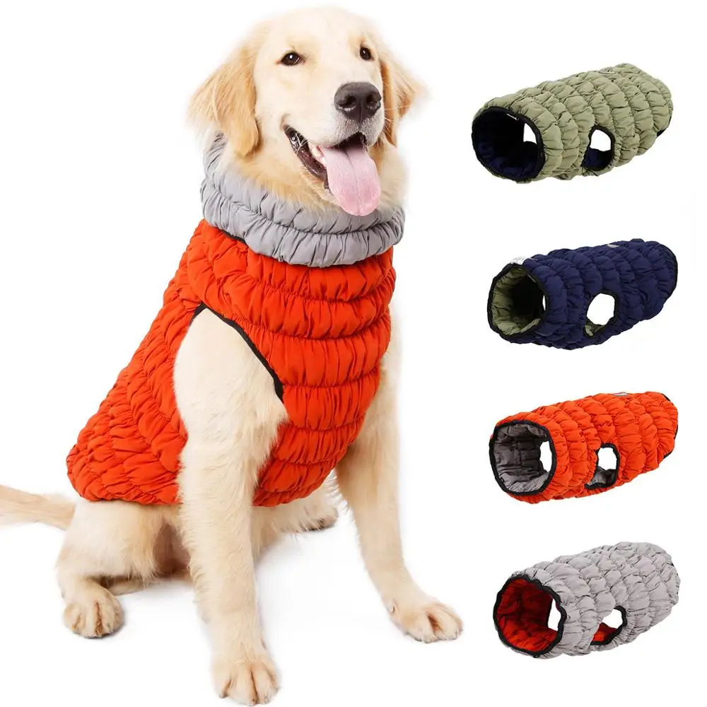 Creative Pet Clothing Thicken Stretch Warm Dog Vest Jacket Nordic Double-sided Clothes | Дом и сад