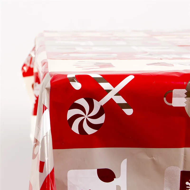 Рождественская Декоративная скатерть для столовой кухни хлопчатобумажная стола