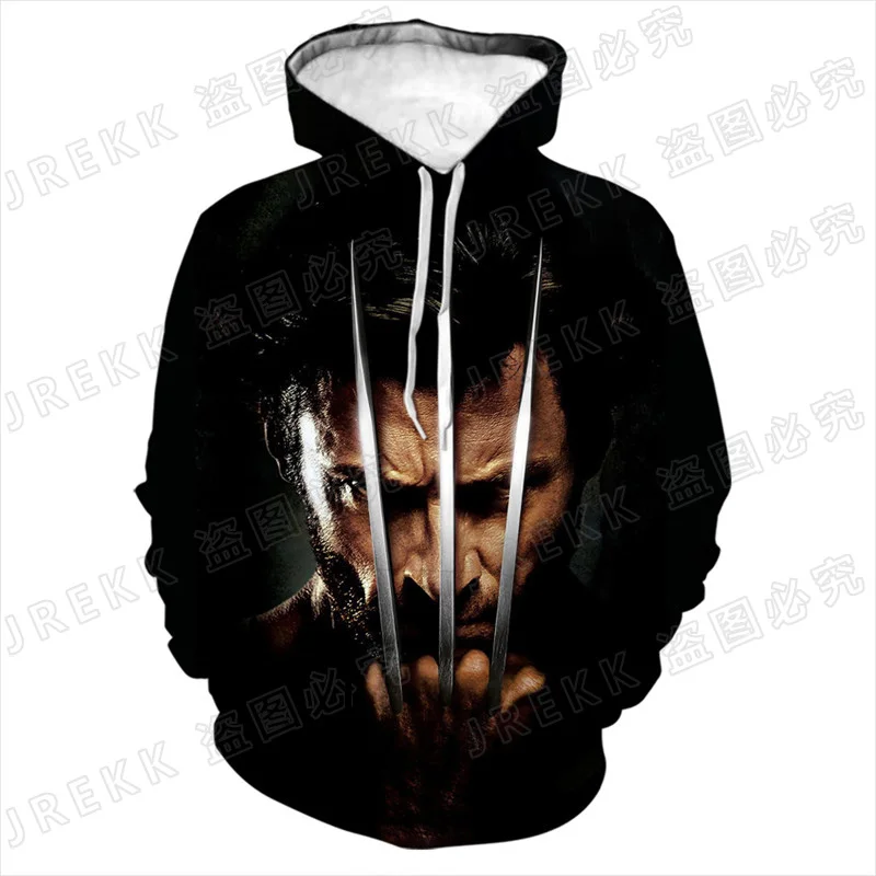 

Men Women Children Cool X-Men Wolverine Hoodies 3D Print Sweatshirts Boy Girl Kids Pullover Streetwear Casual Clothing