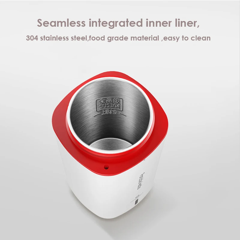 Портативный электрический чайник HATTIECS 500 мл переносной водонагреватель для