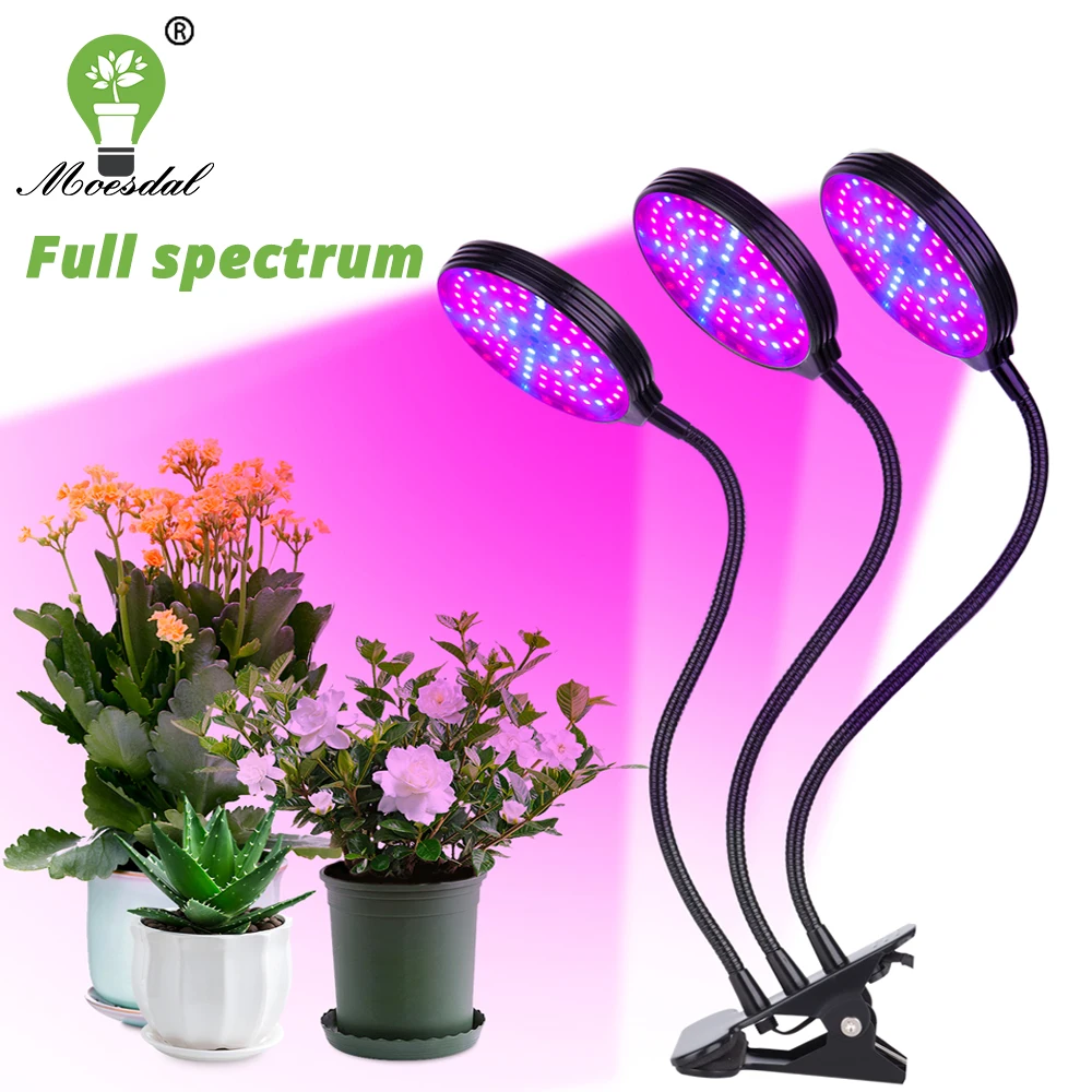 60W 5V USB LED Grow Light Full Spectrum Phyto Lamp with Control for Plants Seedlings Use IP66 Waterproof Material
