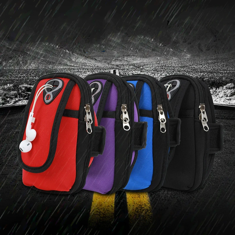 Fitness Cycling Running Arm Bag Android IPhone Multi-function Phone Cover Waterproof Band Outdoor Sports Accessories | Спорт и