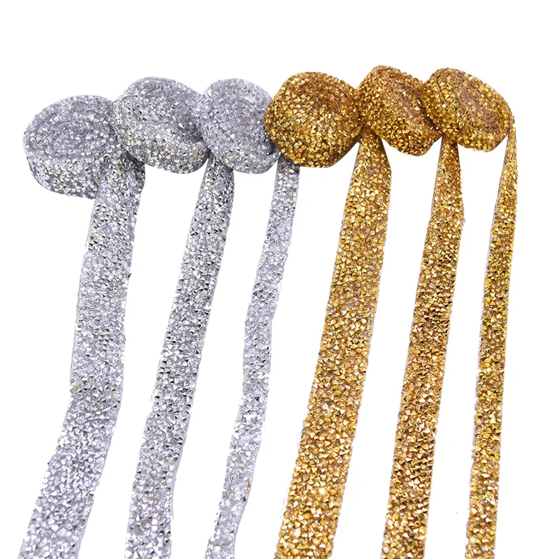 1 ярд 1/1 5/2/3 см Стразы для шитья стразы горячей фиксации лента аппликатор