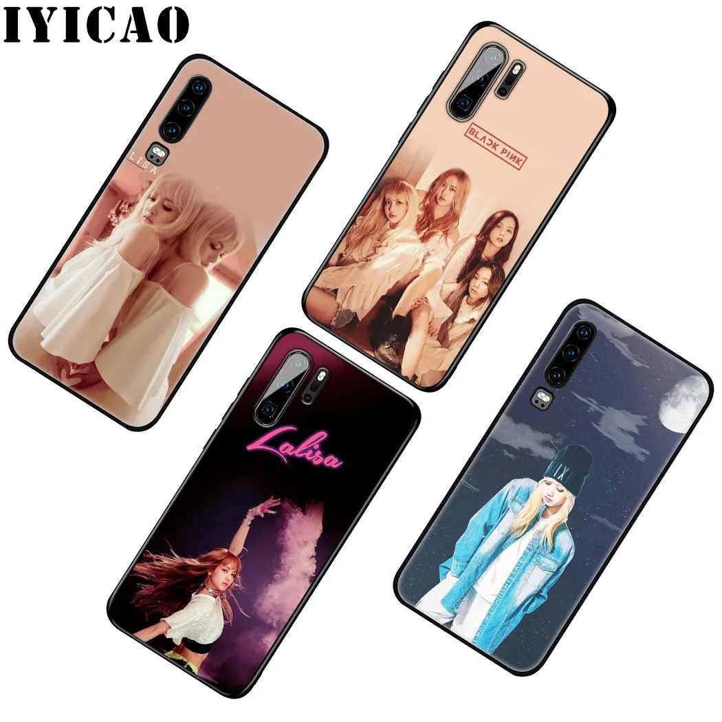 IYICAO черный розовый мягкий силиконовый чехол для huawei P Smart Z Plus 2019 P30 P20 P10 Lite Pro Чехол