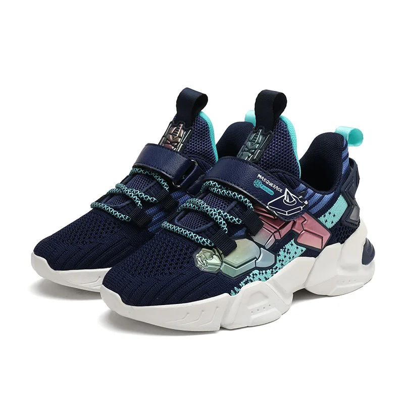 Летние качественные детские кроссовки Обувь для мальчиков Повседневная