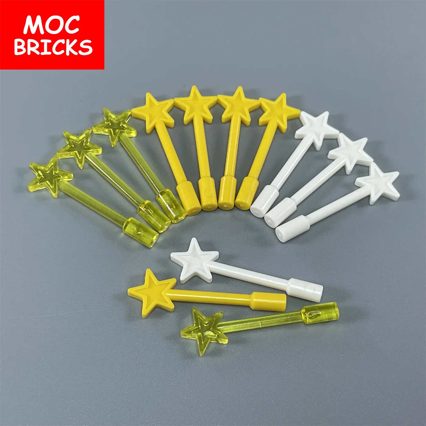 Кубики MOC 10 шт./лот утварь волшебная палочка 6124 детали для конструктора игрушки