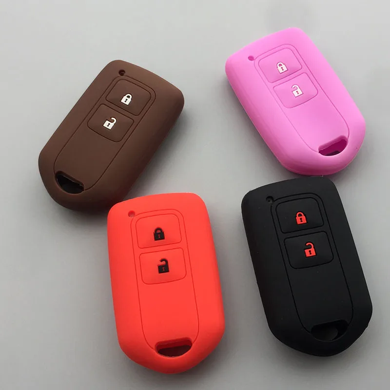 

Silicone rubber car Key Cover case For Toyota Camry Vios Highlander E'Z 2 button key